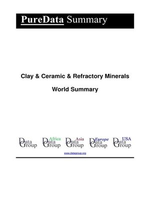 cover image of Clay & Ceramic & Refractory Minerals World Summary